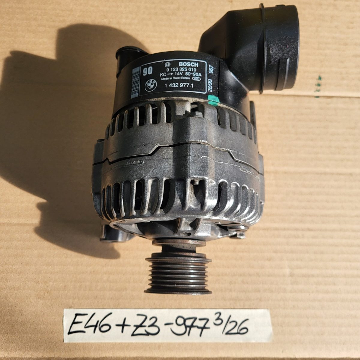 Lichtmaschine wechseln BMW E36, E46, Z3 mit M43