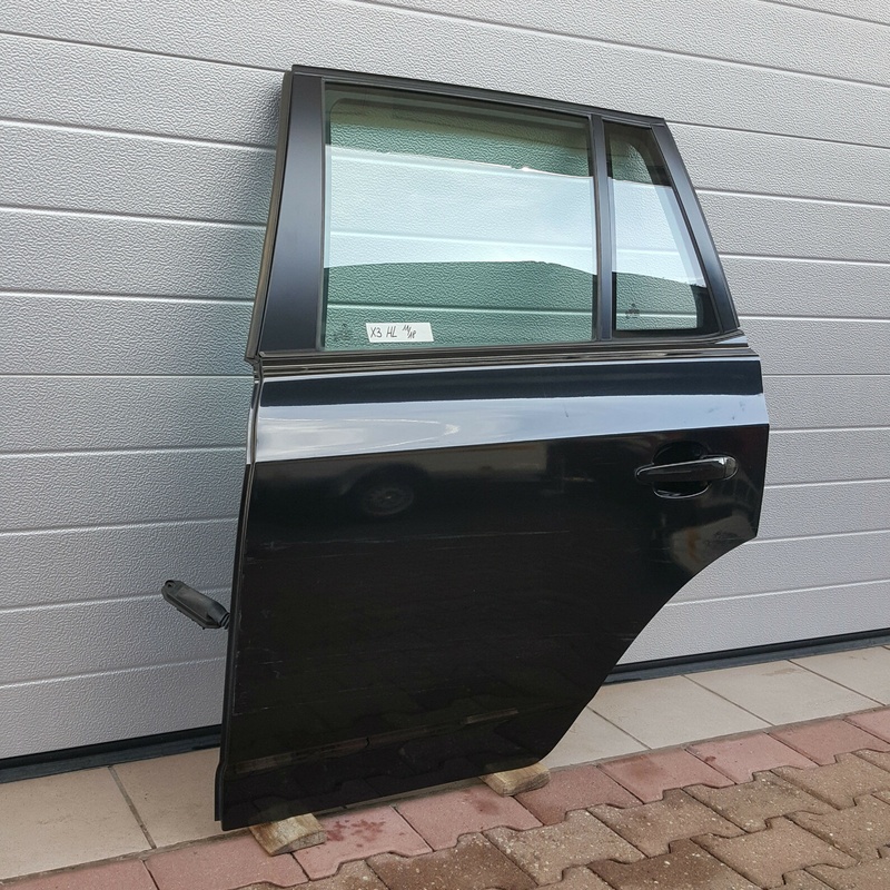 BMW X3 E83 Fahrer Tür HINTEN LINKS black Saphir Schwarz metallic 475 ABHOLUNG