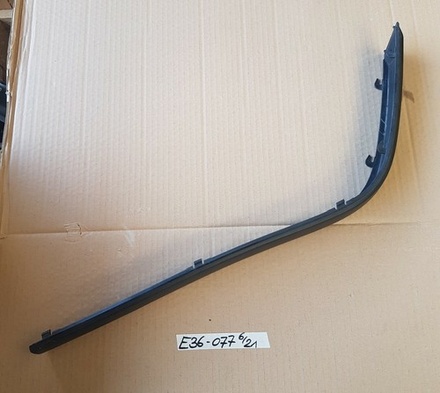 BMW E36 Cabrio Zierleiste Stoßstange Stossleiste  Leiste VORNE LINKS 8146077