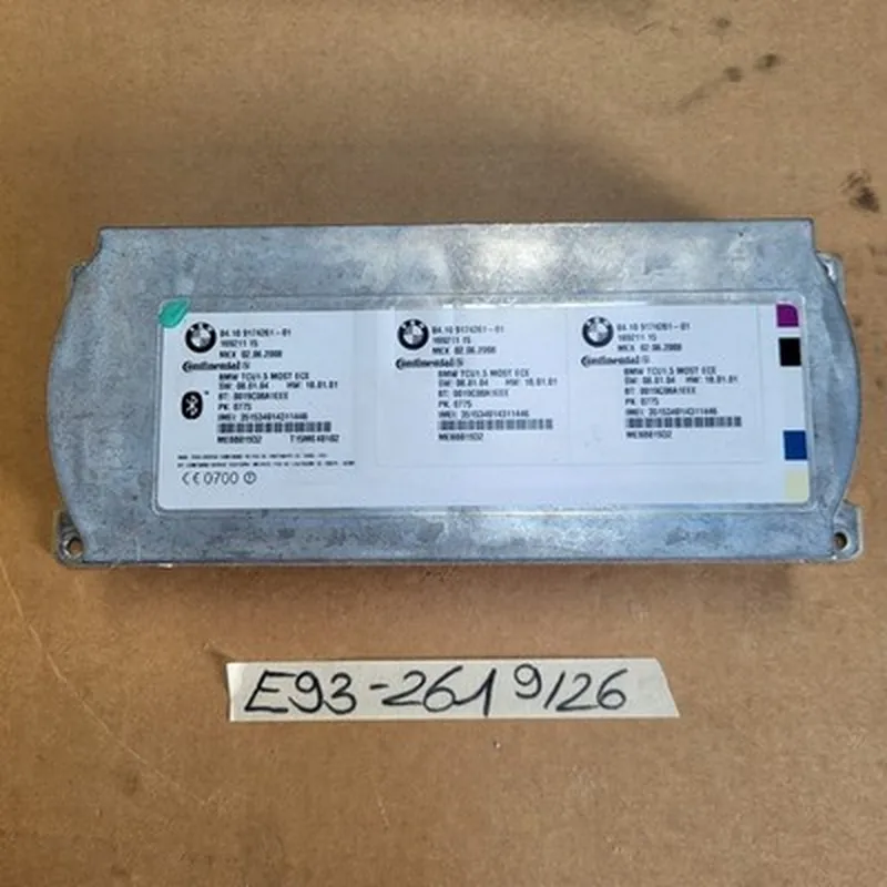 BMW E93 E61 E63 E64 X5  Bluetooth Steuergerät  Telematics Control Unit 9174261
