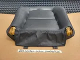 BMW Z3 Roadster Fahrer Sitz Kissen Polster  Unterteil Leder snake Schwarz Black