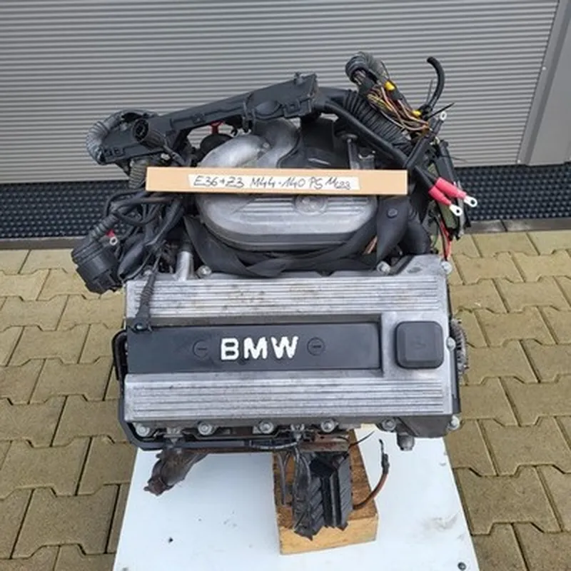 BMW E36 Z3 Roadster Motor Engine 1,9 Liter M44 Triebwerk 140 PS 139 TKM ABHOLUNG