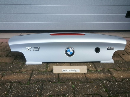 BMW Z3 Roadster Facelift Heckdeckel Kofferraum Deckel Heckklappe Silber 354