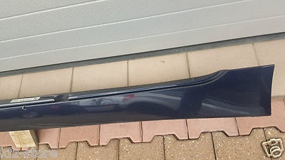 BMW E60 / E61 Seitenschweller Schweller LINKS Orient blau metallic  ABHOLUNG