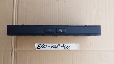 BMW E60 E61 Schalterleiste Schaltzentrum Mittelkonsole DTC  PDC Schalter 6985748