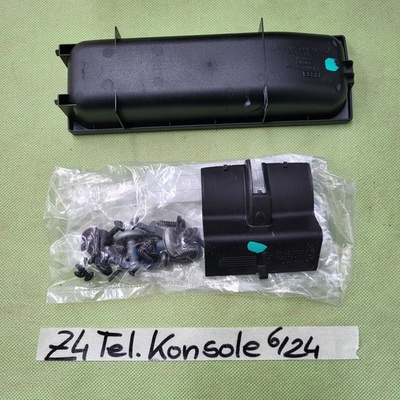 BMW Z4 E85 Plastik Einsatz Telefon Konsole 6924064 Mittelkonsole hinten schwarz