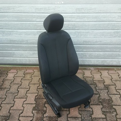 BMW F30 F31 F34 Beifahrer Sitz Stoff schwarz grau anthrazit Airbag VORNE RECHTS
