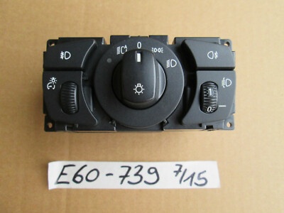 BMW E60 E61 E63 Licht Schalter  NSL NSW LWR Mehrfachschalter Licht 6953739