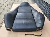 BMW Z3 Roadster Fahrer Sitz Oberteil  Leder Black Rücken Lehne Polster + Heizung