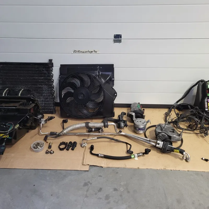 BMW Z3 Roadster Klimaanlage komplett zu nachrüsten Klima Kasten Leitung ABHOLUNG