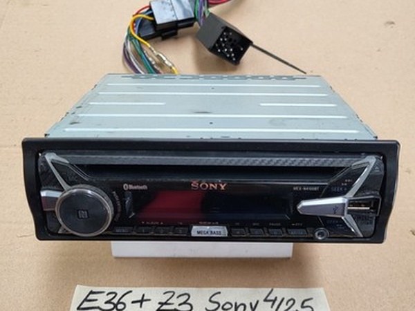BMW E34 E36 E46 E39 Z3 Z4 CD Radio Sony Auto Tuner Bluetooth + Adapter Stecker