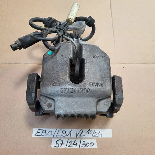 BMW E90 E91  Bremssattel Träger VORNE LINKS 977 Ate 57/24/300 Bremszange Beläge