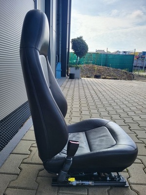 BMW Z3 Roadster Fahrer Sitz Leder schwarz LINKS Sitz Blende beige ABHOLUNG