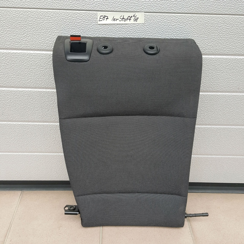 BMW E87 Rückbank Rückenlehne Stoff Fluid grau