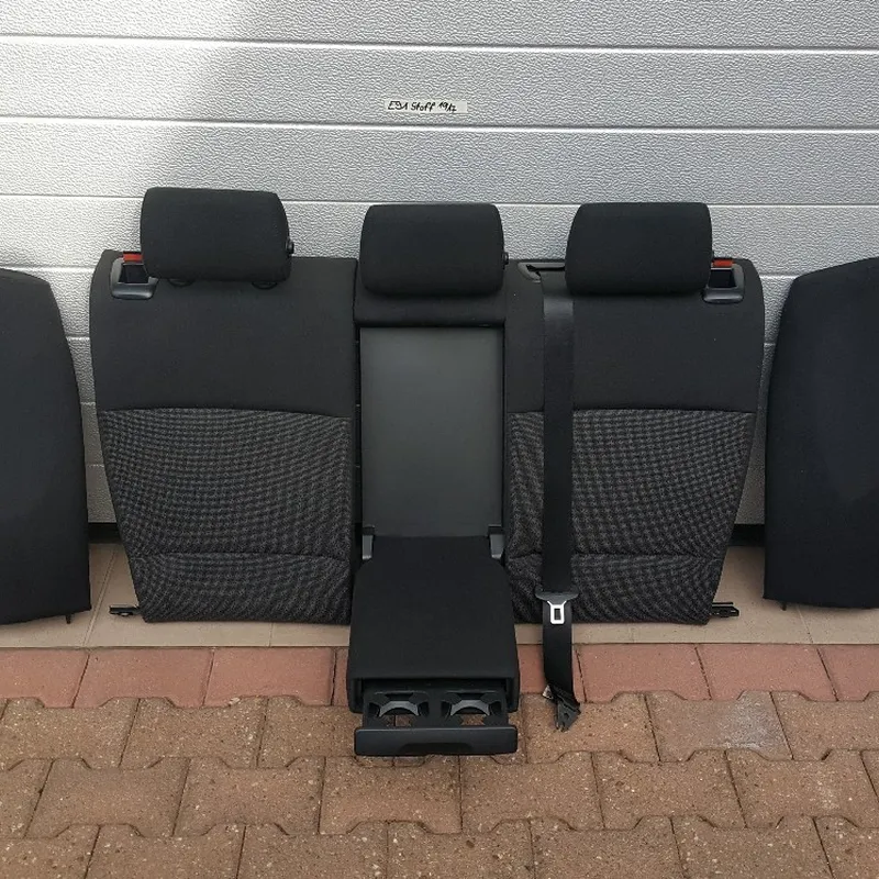 BMW E91 Stoff Sitz HINTEN Fluid Anthrazit  Rücksitzbank  Rückbank 