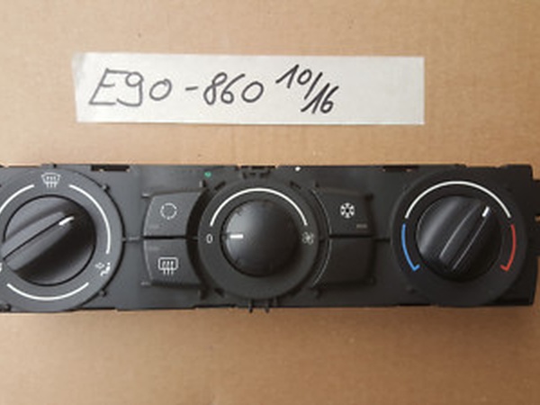 BMW E90 E91 E92 E87 Bedienteil Klimaanlage + Heizung / Klimabedienteil 6960860