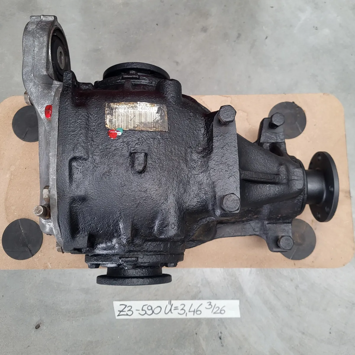 BMW Z3 Differential  1428590 Hinterachsgetriebe  25% Sperre Ü = 3,46 ABHOLUNG