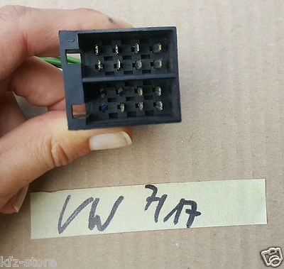 Volkswagen VW Radio Adepter Stecker