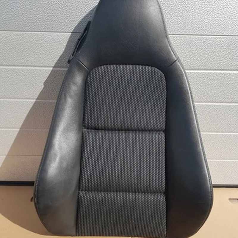 BMW Z3 Roadster Facelift Bei Fahrer Sitz Oberteil Leder Lehne schwarz RECHTS 