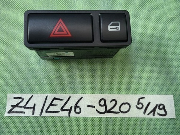BMW E46 X5 Z4 Schalter Warnblinkanlage Zentralverriegelung Warnblinker 8368920
