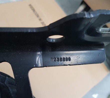 BMW F30 F31  F20 F21 Scharnier Motorhaube LINKS 7336699 Gasdruckfeder 7255812