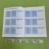 BMW E93 Cabrio Bord Mappe Betriebsanleitung Service Heft english handbook