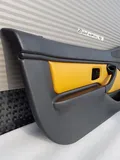 BMW Z3 Roadster Tür Verkleidung Türtafel Leder schwarz gelb nappa sun RECHTS