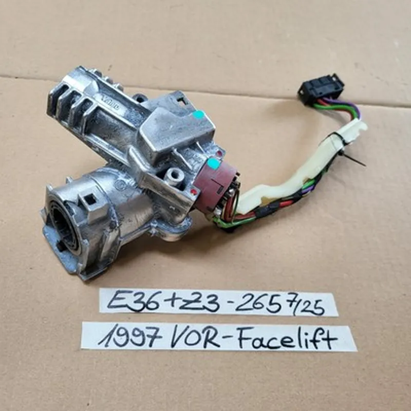 BMW E36 + Z3  Zündschloss Lenksäule Lenkschloss 1093265 + Zündanlass Schalter