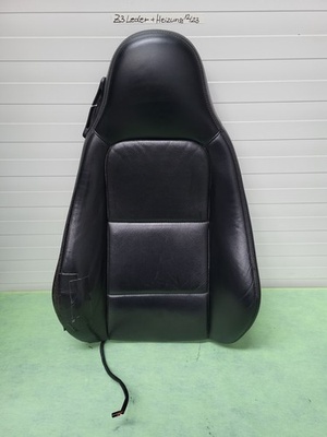 BMW Z3 Roadster Bei Fahrer Sitz Oberteil Leder schwarz Rückenlehne Sitzheizung