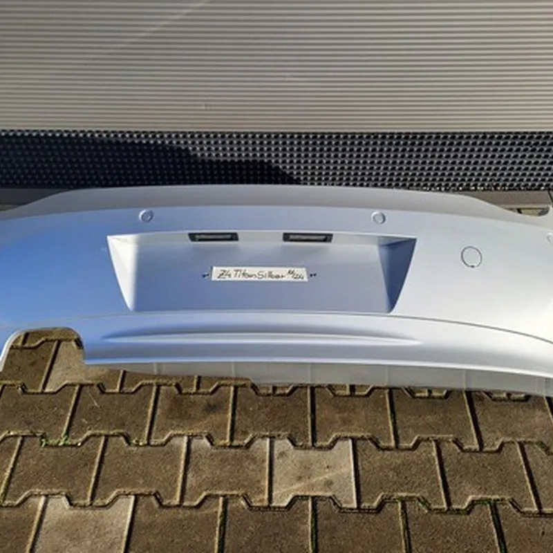 BMW Z4 E85 E86 Verkleidung Heckschürze PDC Stoßstange HINTEN Silber ABHOLUNG