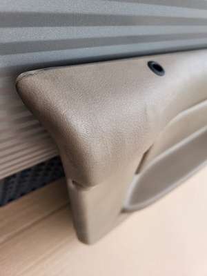 BMW Z3 Roadster Tür Verkleidung Türtafel LINKS + Griff Leder Dot beige