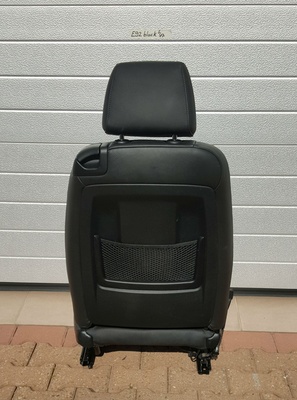 BMW E92 E93 Fahrer Sitz elektrisch Leder Dakota schwarz + Gestell  + Airbag