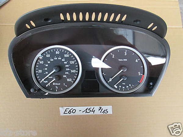 BMW E60 / E61 Tacho Tachometer Instrumentenkombination 6983154 Speed Instrument
