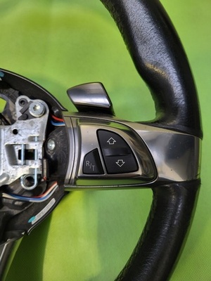 BMW Z4 E85 E86 MFL Lenker Multifunktion Paddel Leder Lenkrad 6763534 Schaltwippe