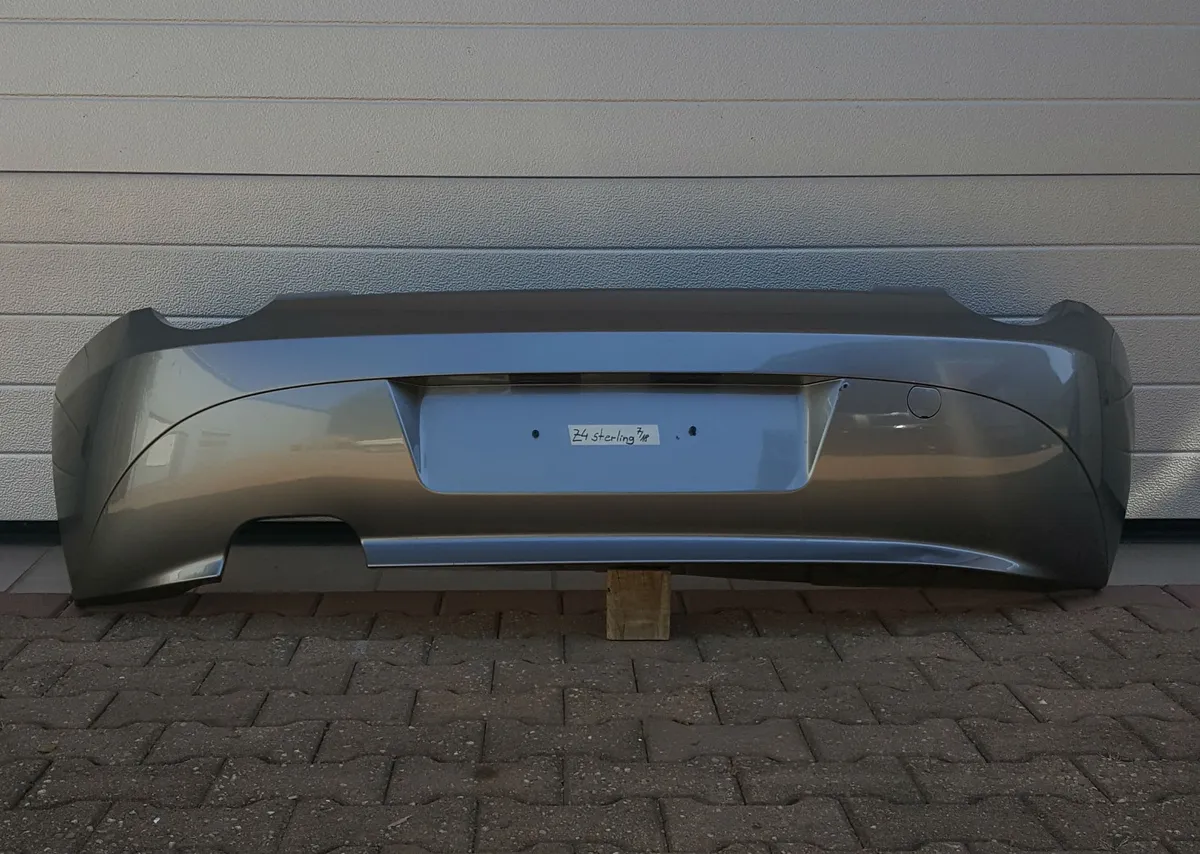 BMW Z4 E85 Verkleidung Heckschürze Stoßstange HINTEN sterling grau 472 ABHOLUNG