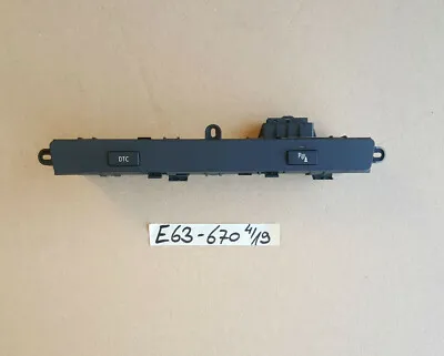 BMW 6er E63 E64 Schaltzentrum DTC Modul PDC Park Schalter Leiste 6956670