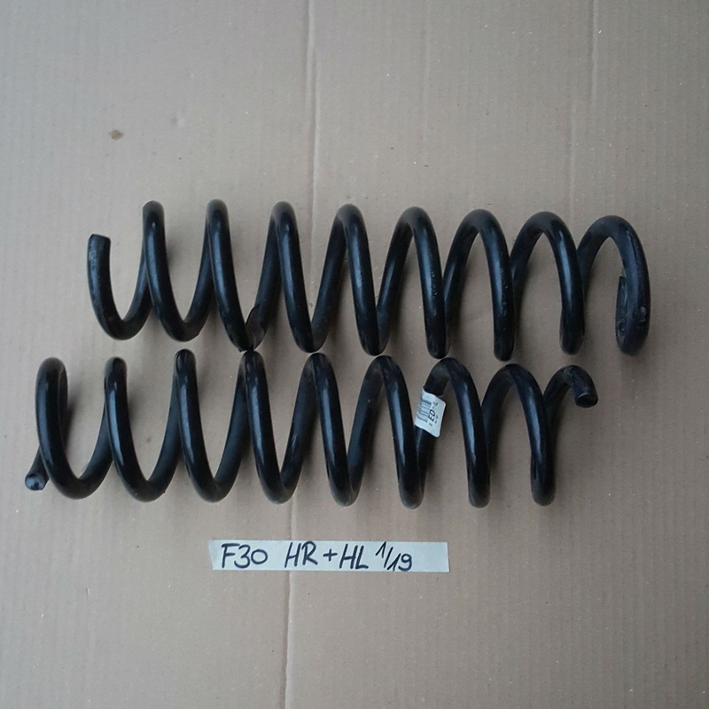 BMW F30 Spiral Schrauben Tonnen Feder für Fahrwerk HINTEN links rechts