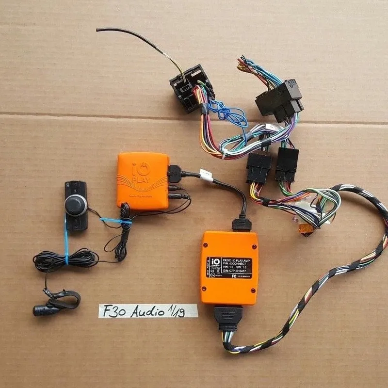 BMW F30 F31 Telefon Audio Adapter Kabel Freisprech Einrichtung Mikrofon