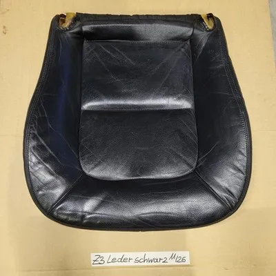 BMW Z3 Roadster Fahrer Sitz Kissen Polster + Bezug Leder schwarz OHNE Heizung
