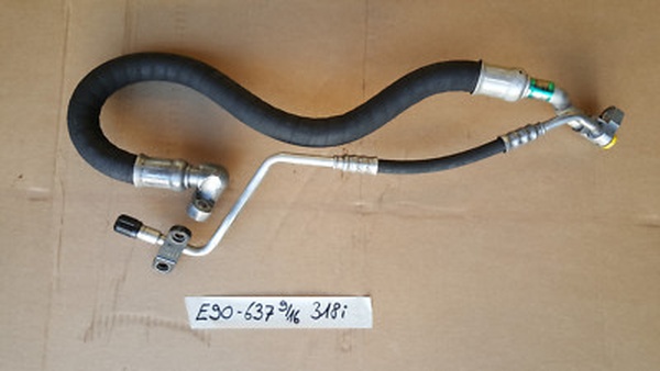 BMW E90  E91  E92  E88 Klimaleitung / Saugleitung: Verdampfer Kompressor 6951637