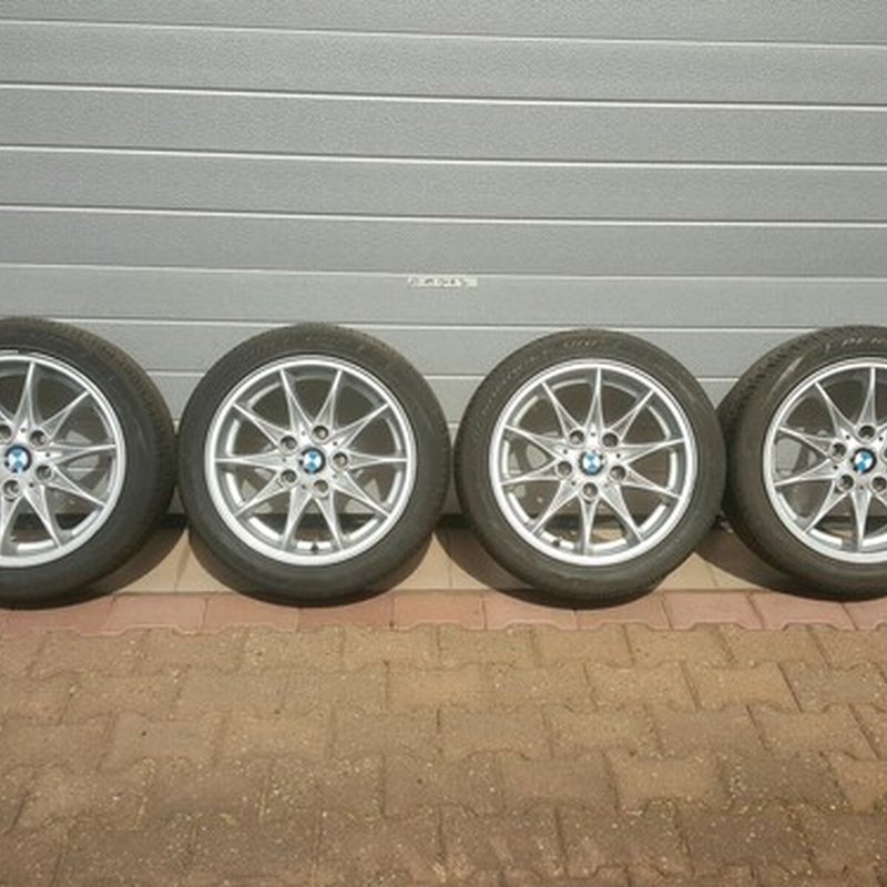 BMW Z4 E46 Z3 E36 Alufelgen 7J x 16 Zoll 6758189 Reifen 205/45 Profil ca. 6 mm
