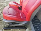 BMW Z4 E85 Fahrer Beifahrer Leder Sitz rot Memory + Türverkleidung ABHOLUNG