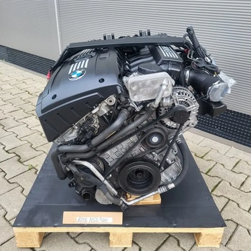 BMW E90 E91 E92 E93 E60 E61  Motor 3 Liter 325i Engine 218 PS N53 ABHOLUNG 
