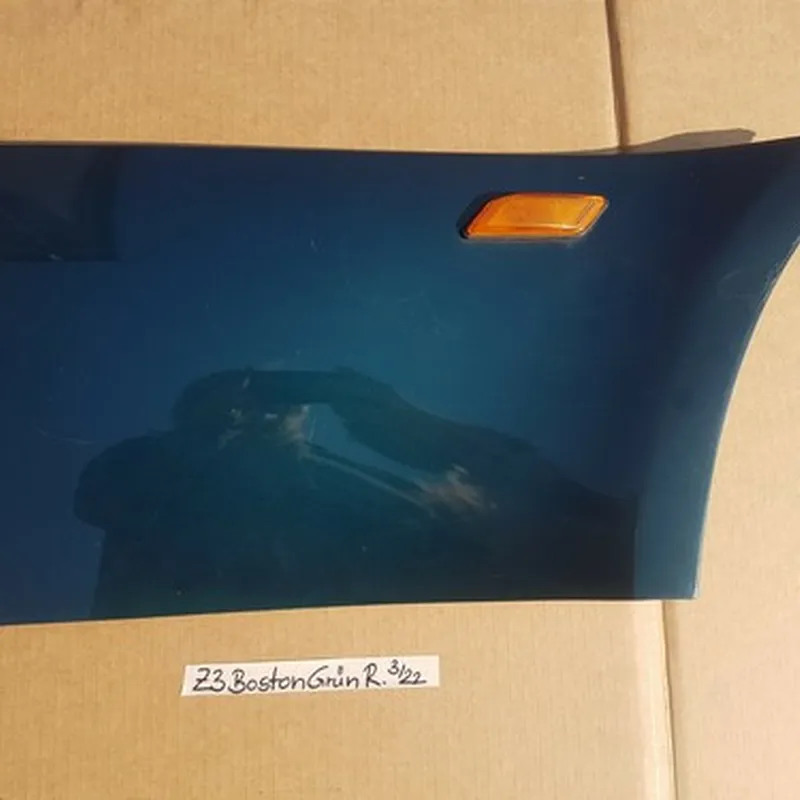 BMW Z3 Roadster + Coupe Kotflügel Seitenwand  VORNE RECHTS Boston grün metallic