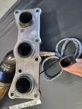 BMW E90 E92 E93 Auspuff Krümmer Katalysator 7568621 N53 Motor kurz ODER lang