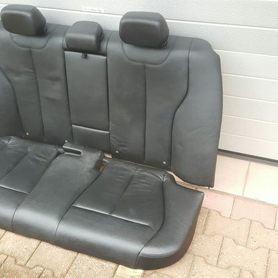 BMW F30 Limousine Rückbank  Rücksitzbank Leder Sitz HINTEN schwarz ABHOLUNG