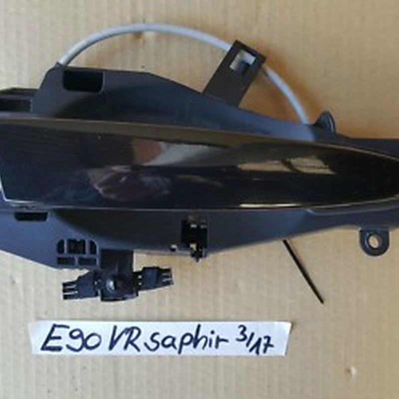 BMW E90 E91 E92 Tür Außen Griff black saphir Träger + Schliessbügel VORNE RECHTS