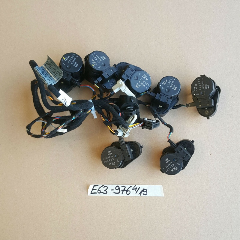 BMW E63 Klimakasten Kabel Klima Basis 6934976 + Stellantrieb Heizung 6942991