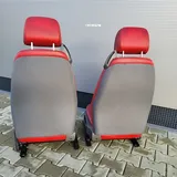 BMW Z4 E85 Fahrer Beifahrer Leder Sitz rot Memory + Türverkleidung ABHOLUNG