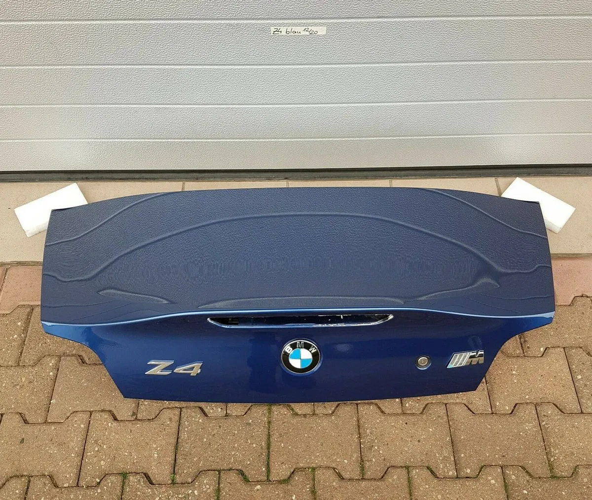 BMW Z4 E85 Heckklappe Kofferraum Klappe Heckdeckel Montego blau  ABHOLUNG